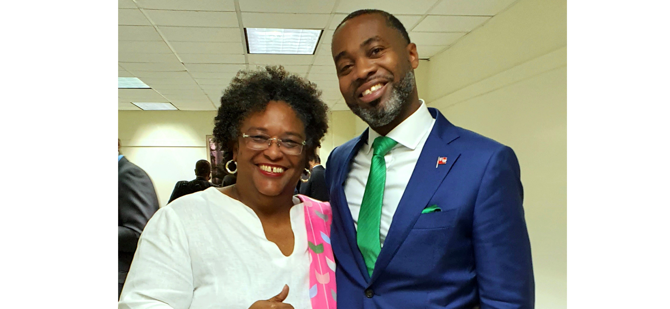 Premier congratulates Barbados Prime Minister Mia Mottley on landslide victory