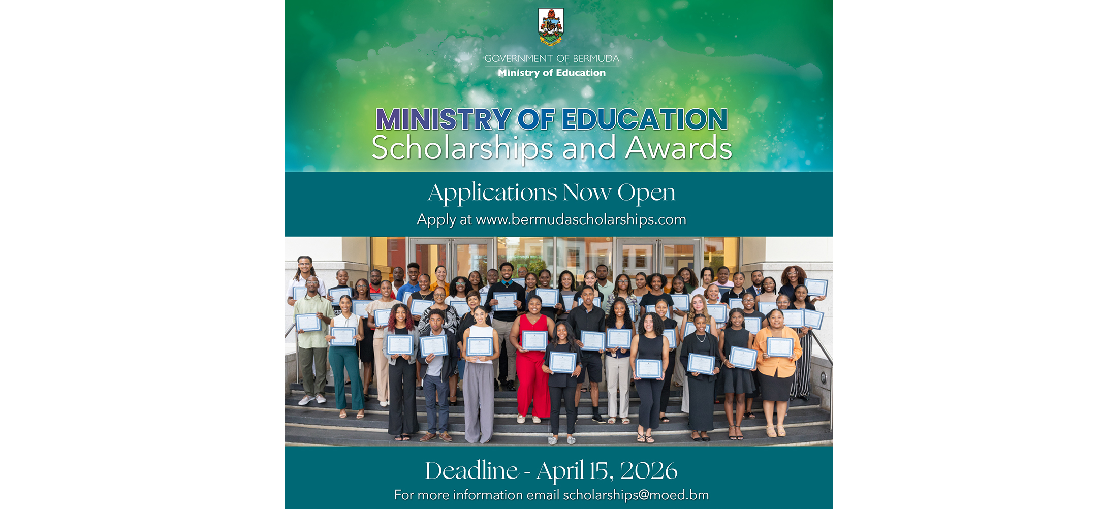 Ministry of Education Announces 2026 Scholarships and Awards Programme