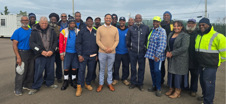 Solo Sweeper Programme Expands to 20 as Minister Jaché Adams Recognises Roadside Clean-Up Team