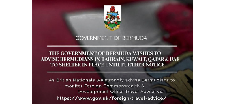 Government: Middle East Advisory for Bermudians in the Region