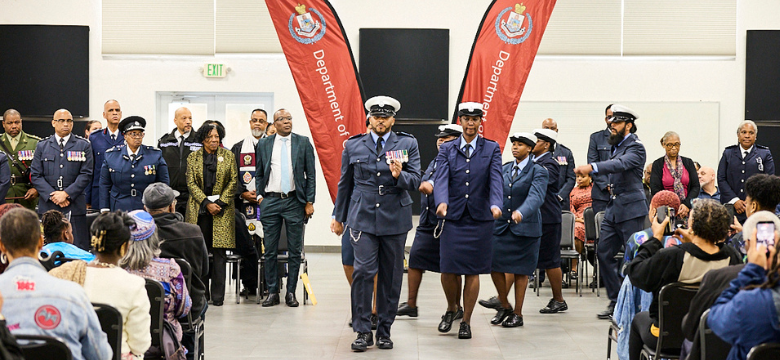 Attorney-General Attends Department of Corrections Passing-Out Parade at Warwick Camp