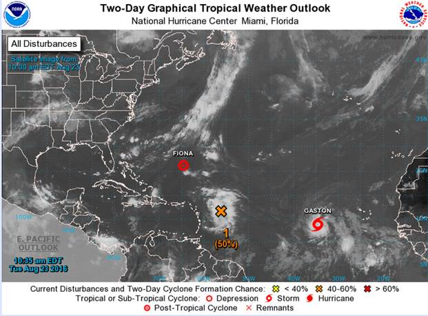 23-Aug-16 1550hrs - Gaston Update