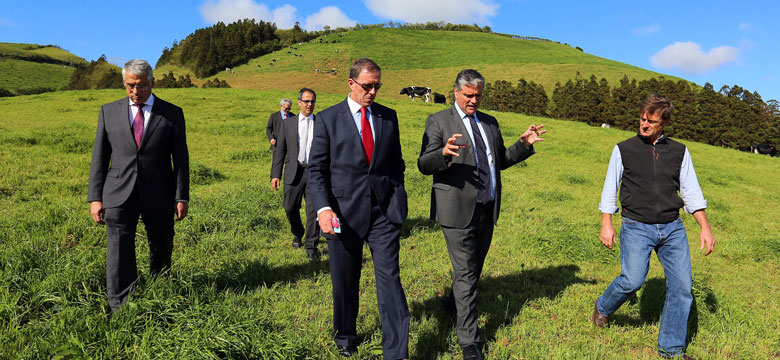 Premier and Bermuda delegation visit historical sites in Azores and learn about key industry sectors