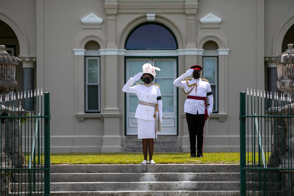 Rifle Salute for HRH Prince Phillip