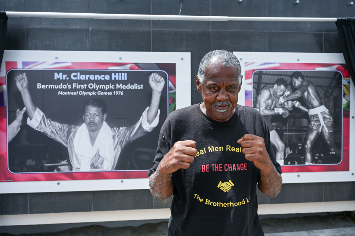 Clarence Hill honoured with Commemorative Posters - Minister Wayne Furbert Remarks