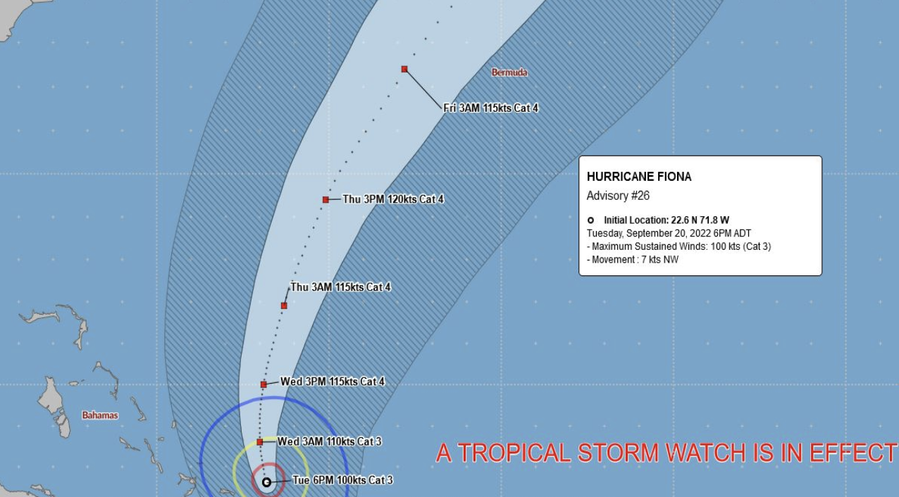 Hurricane Fiona Update