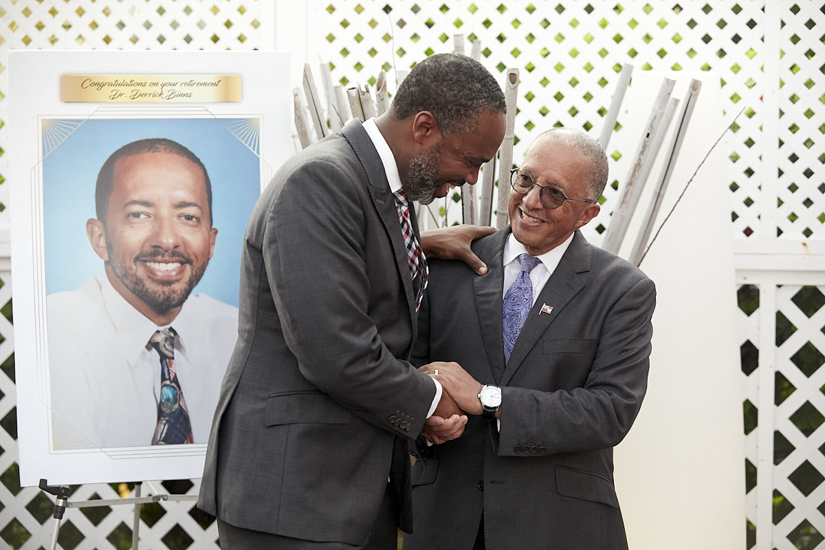 Dr. Derrick Binns - 37 Years of Public Service