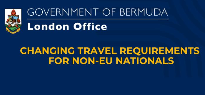 Reminder of New Travel Requirements for Non EU Nationals