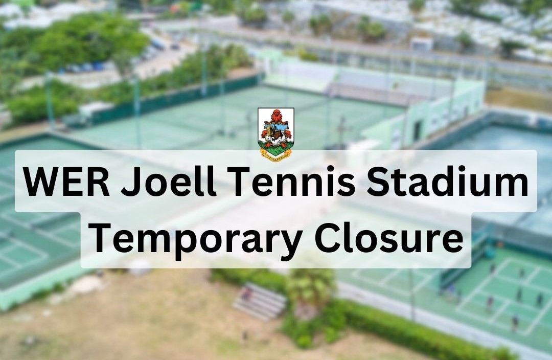 Temporary Closure of W.E.R. Joell Tennis Stadium for Maintenance