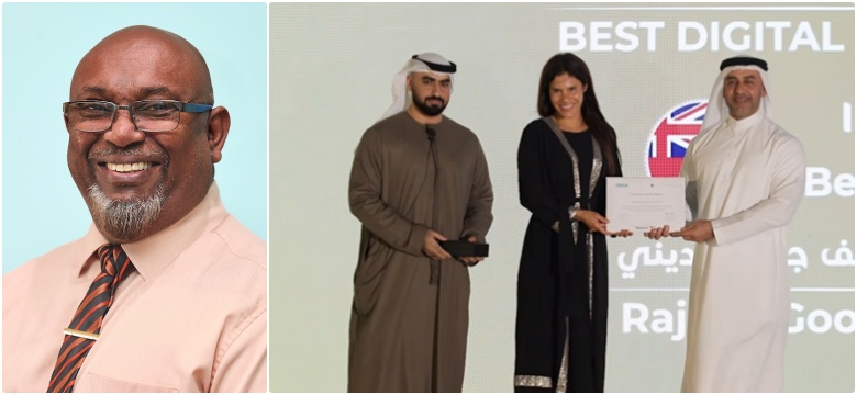 Bermuda's Dr. Rajeev Goonewardene Wins Top Performer in the UAE's Digital Educator Global Academy Training