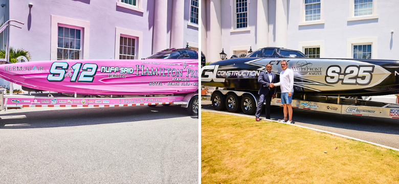 Bermuda’s International Powerboat Racers Recognised at the Cabinet Office