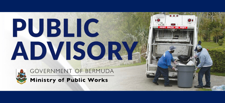 Bermuda Day Holiday Garbage Collection, 22 May 2026