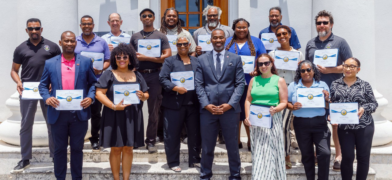 Department of Communications’ King’s Visit Team May Public Service Excellence Award Winners for Royal Visit coverage and execution