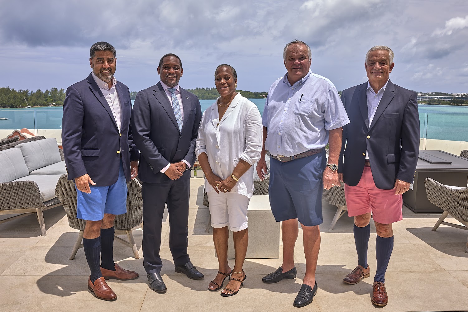 Minister Darrell Welcomes Latest Phase of Grotto Bay Renovations