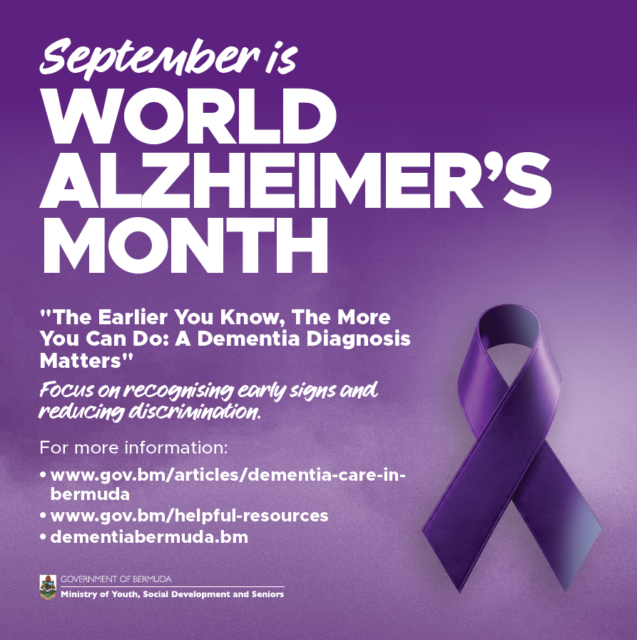 Ministry Encourages Early Diagnosis and Greater Awareness During World Alzheimer’s Month