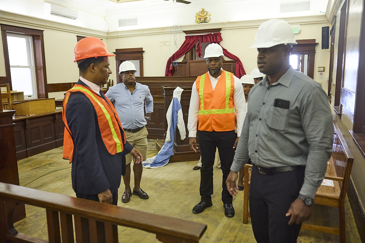 Restoration Work Underway at Sessions House