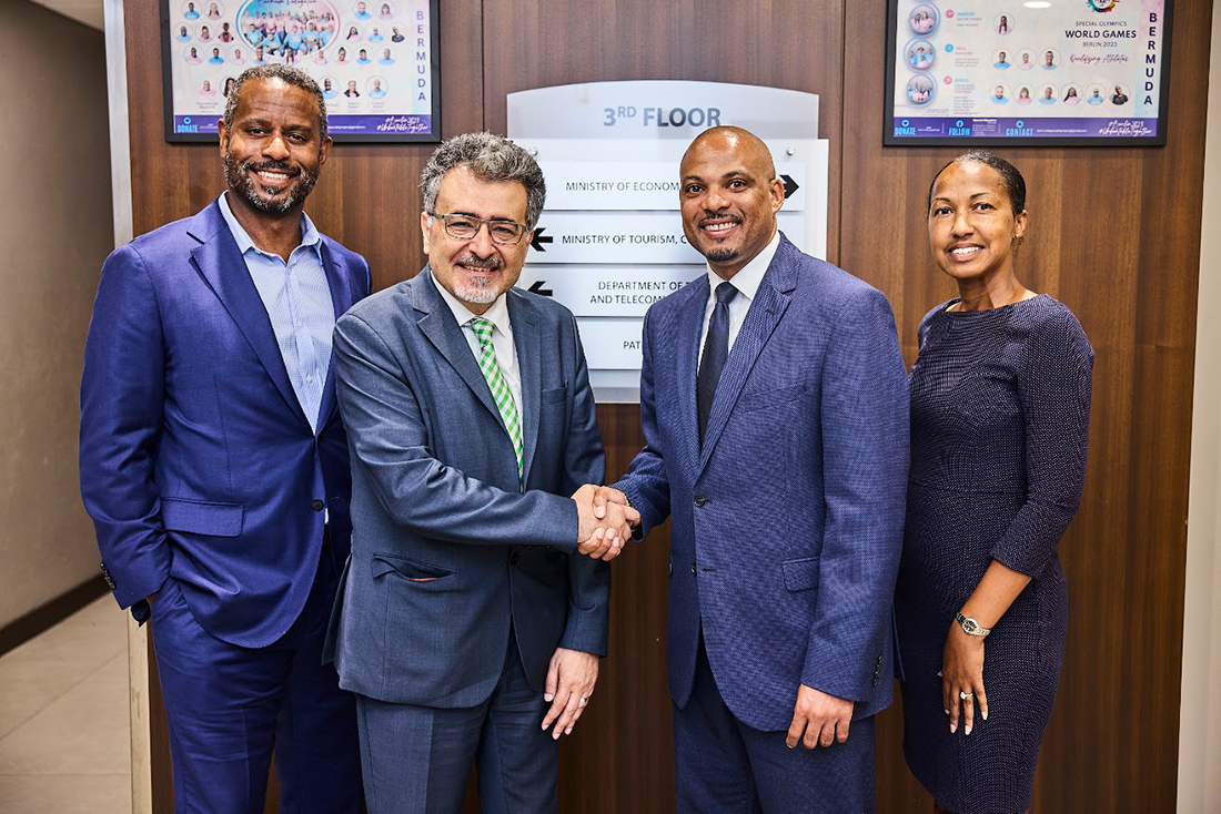 Minister Hayward Welcomes WIPO Representative as Bermuda Marks Global Intellectual Property Milestone