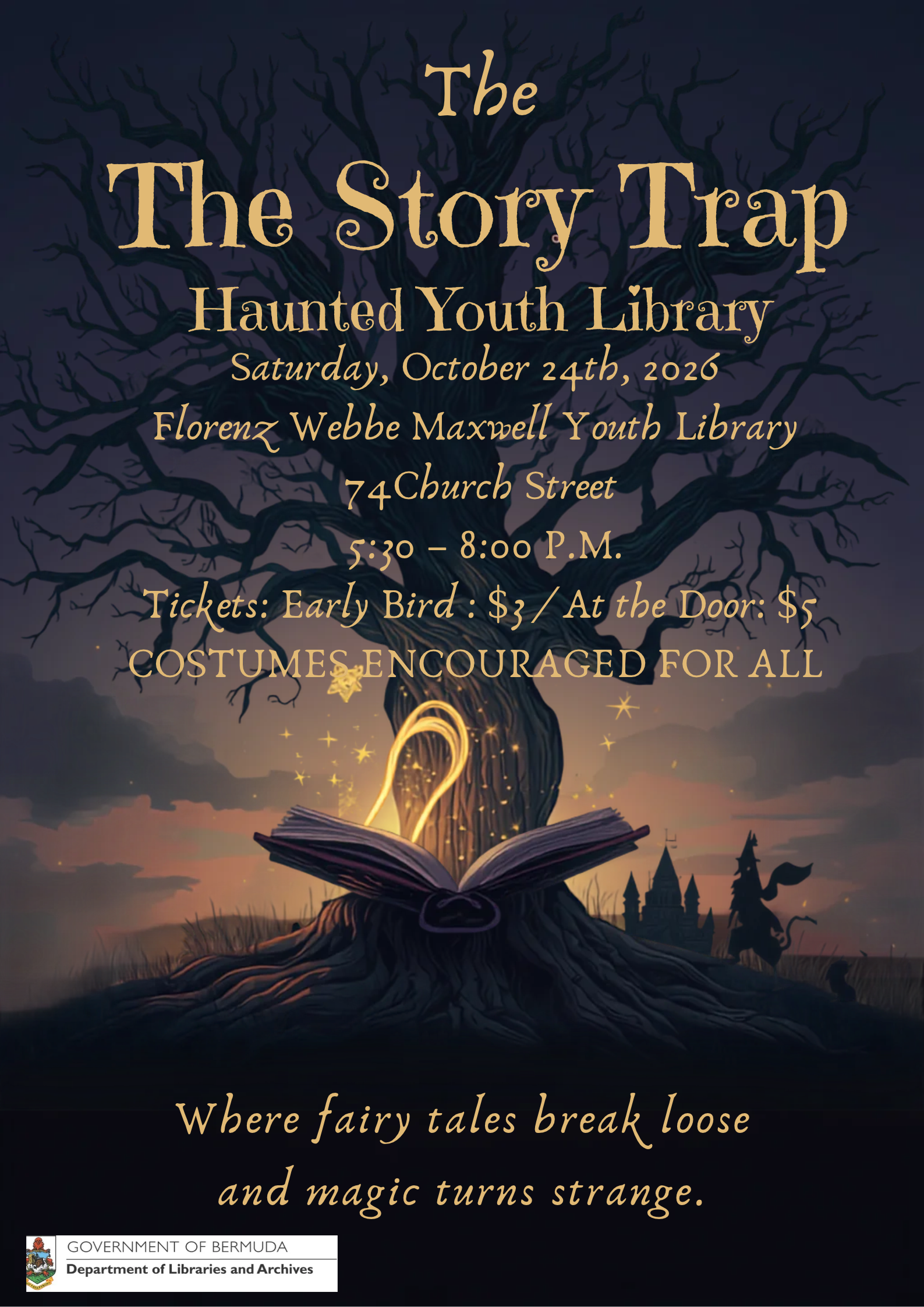 Haunted Library: The Story Trap