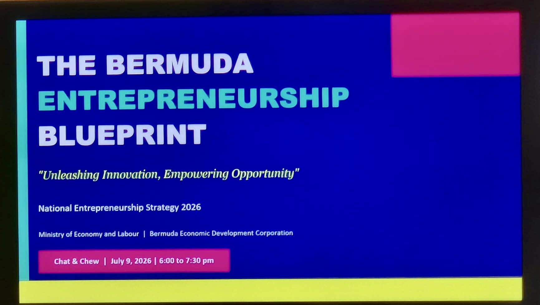 Minister Hayward Engages Entrepreneurs on National Entrepreneurship Blueprint